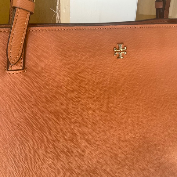 Tory Burch brown work bag tote Buckle - Picture 2 of 16